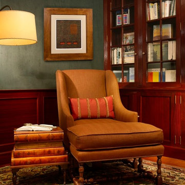 Cozy Home Library