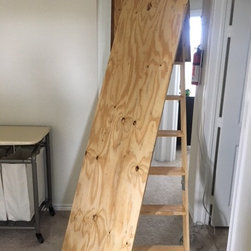 Attic Plywood Flooring Installed - Air Conditioner Accessories