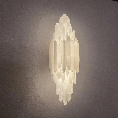 Selenite Wall Sconce