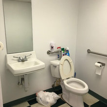 customer bathroom