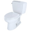 Traditional Vitreous China 2-Piece Toilet, 27"x20"x29"
