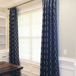 Client Work - Draperies, Shades and Valances - Curtains
