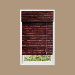 Designview Mahogany Nepal Bamboo Roman Shade - Roman Shades