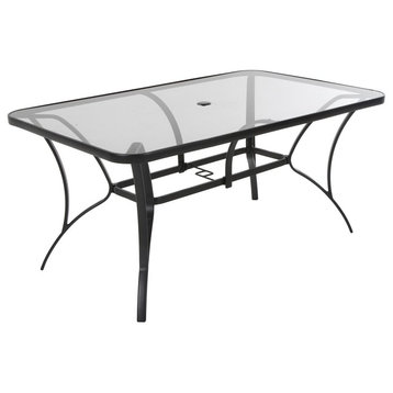 COSCO Outdoor Living Paloma Steel Patio Dining Table