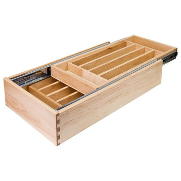 Double Cutlery Drawer, 18"