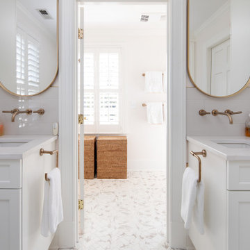 Contemporary Traditional Bathroom Design Salisbury, NC