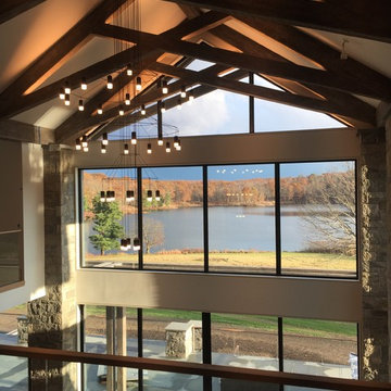 In Progress - Contemporary Lake House