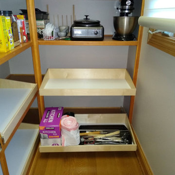 Pull outs shelves help in every area of their home