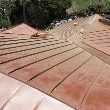 Monterey Copper Standing Seam Roof