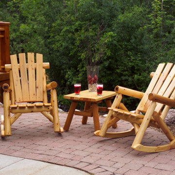 Outdoor Wood Gliders & Rockers