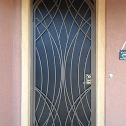 Wrought Iron Security Door - Front Doors