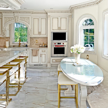 Elegant Classic Kitchen Design with Handcrafted Details
