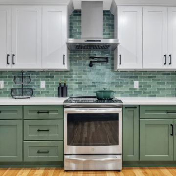 Kitchen Remodel + Master Bathroom Enlargement and Remodel