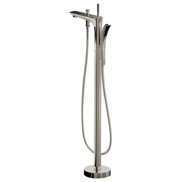 ANZZI Kase Series 1-Handle Freestanding Faucet with Hand Shower