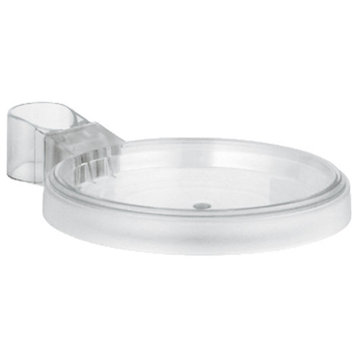 Grohe 27 206 Euphoria Shower Bar Mounted Soap Dish - Clear