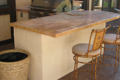 Inspiration for an eclectic patio remodel in Denver
