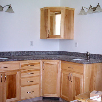 Rustic Maple Bathroom (Matthews)