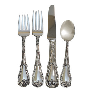 Belle Auberge by Kirk Sterling Silver Regular Fork 7 1//2/"