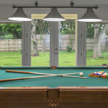 A Detached Game Room Addition in Fort Worth