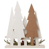 14"H Wooden Christmas Tree Table Decor