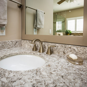 Modern Spacious Master and Hall Bathroom Upgrades in Leesburg, VA