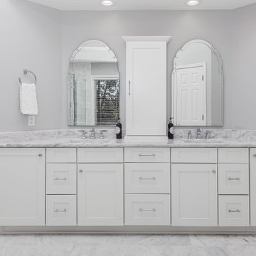SHADOW STORM + MARBLE MASTER BATHROOM