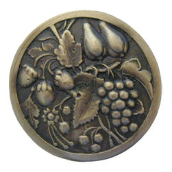 Inviting Home Inc. - Tuscan Bounty, Antique-Style Brass - Cabinet And Drawer Knobs