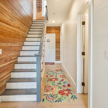 Stairwell....white N Wood