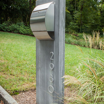 Outdoor Kitchen & Post Box