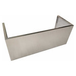 NXR - NXR Stainless Steel Range Hood Chimney Cover Extension, 36" - Compatible with NXR Professional Style Range Hoods