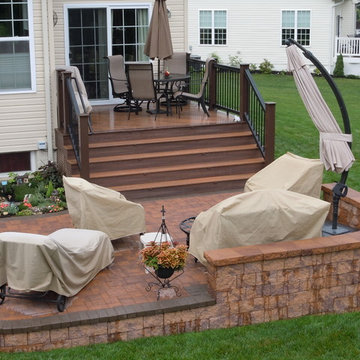 New deck and patio