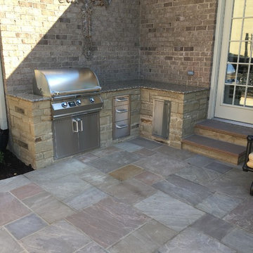 Outdoor Grill Patio Area