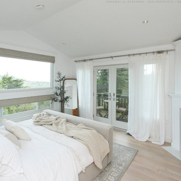 New French Doors and Windows in Splendid Bedroom - Renewal by Andersen San Franc