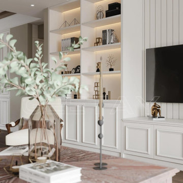ultra luxe minimalist design based interior design