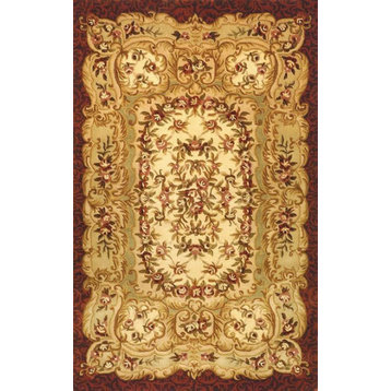 Safavieh Classic CL221A Ivory/Red 6'x9' Rug