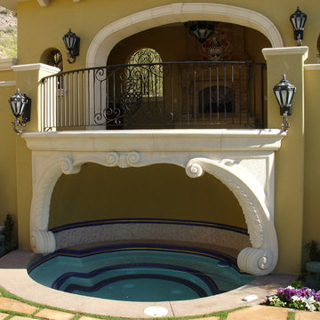 Custom Stonework - Pool & Spa Grotto