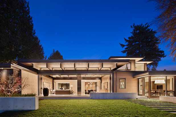 Exterior by DeForest Architects