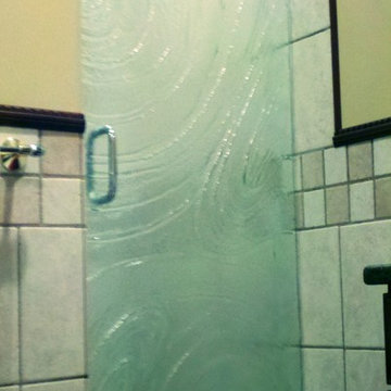 Cast Glass Door