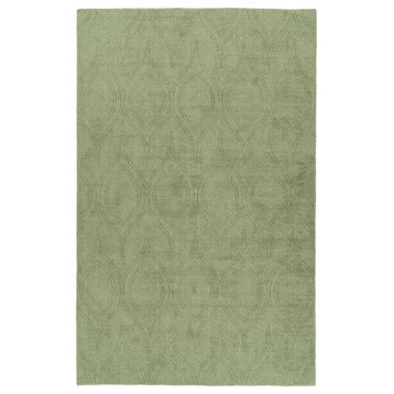 Minkah Collection Olive 5' x 7' Rectangle Indoor-Outdoor Area Rug