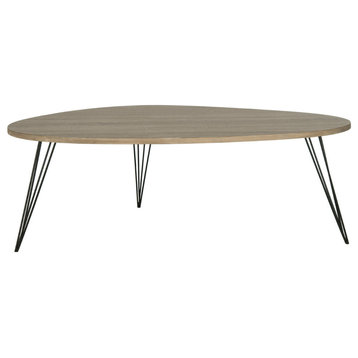 Safavieh Wynton Coffee Table, Oak and Black