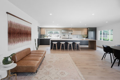 Trendy kitchen photo in Orange County