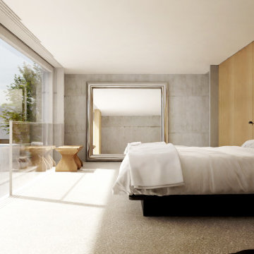 The Terraced House Reimagined - Master bedroom