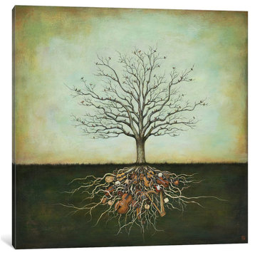 "Strung Together" by Duy Huynh, Canvas Print, 37"x37"