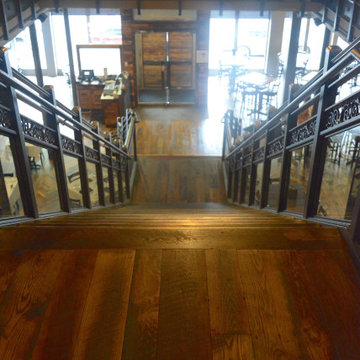 commercial wood floors, walls and furniture…restaurants to distilleries