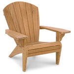 Douglas Nance - Key Wester Adirondack Chair - Enjoy life - order a Key Wester today! The whimsical design of our Key Wester Adirondack Chair and Side Table is not only fun but also super comfortable. The premier design offers a deeply contoured back, wide arms and a comfortable, curved seat. The chair whispers comfort and relaxation as you sit and rest. The Douglas Nance philosophy about teak furniture is different than most. While all around we see designs and styles that minimize the use of teak wood by substituting with aluminum or adding sling fabric material, we have gone the other direction. Slim and sleek won't be found in descriptions of our furniture. Instead you'll read masterful, bold and rock solid. Everything in the design of our styles has been about making a statement with teak. We've added thickness to our parts to give unheard of stability and strength. We've also added extra dimension to provide more room and comfort than any teak designs we have ever seen.