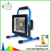 Portable rechargeable LED flood light 20W pretty for emergence lighting