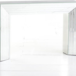 Beveled Mirror Console - Buffets And Sideboards