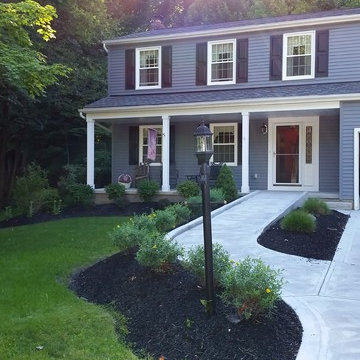 Landscaped Concrete Ramp Designs