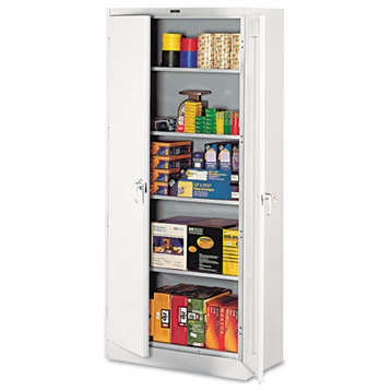 Deluxe Cabinet, 36"x18"x78", Light Gray