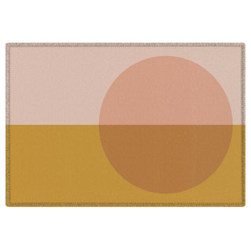 Colour Poems Color Block Abstract Vii Outdoor Rug, 4'x6'